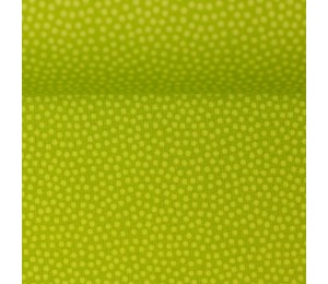 Baumwolle - Dotty kiwi grün